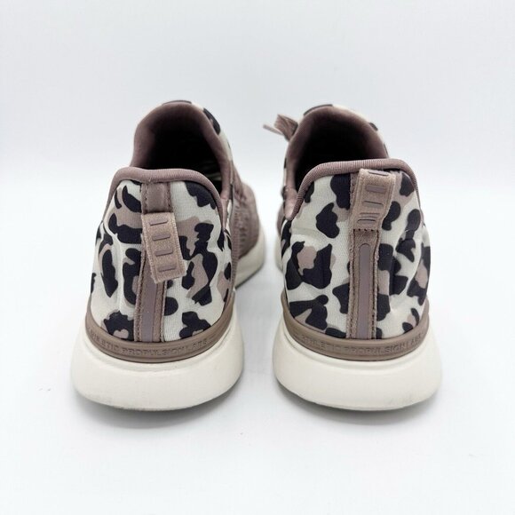 APL Techloom Tracer Women's Size 8.5 Sneakers Shoes Almond Pristine Leopard - Picture 7 of 9